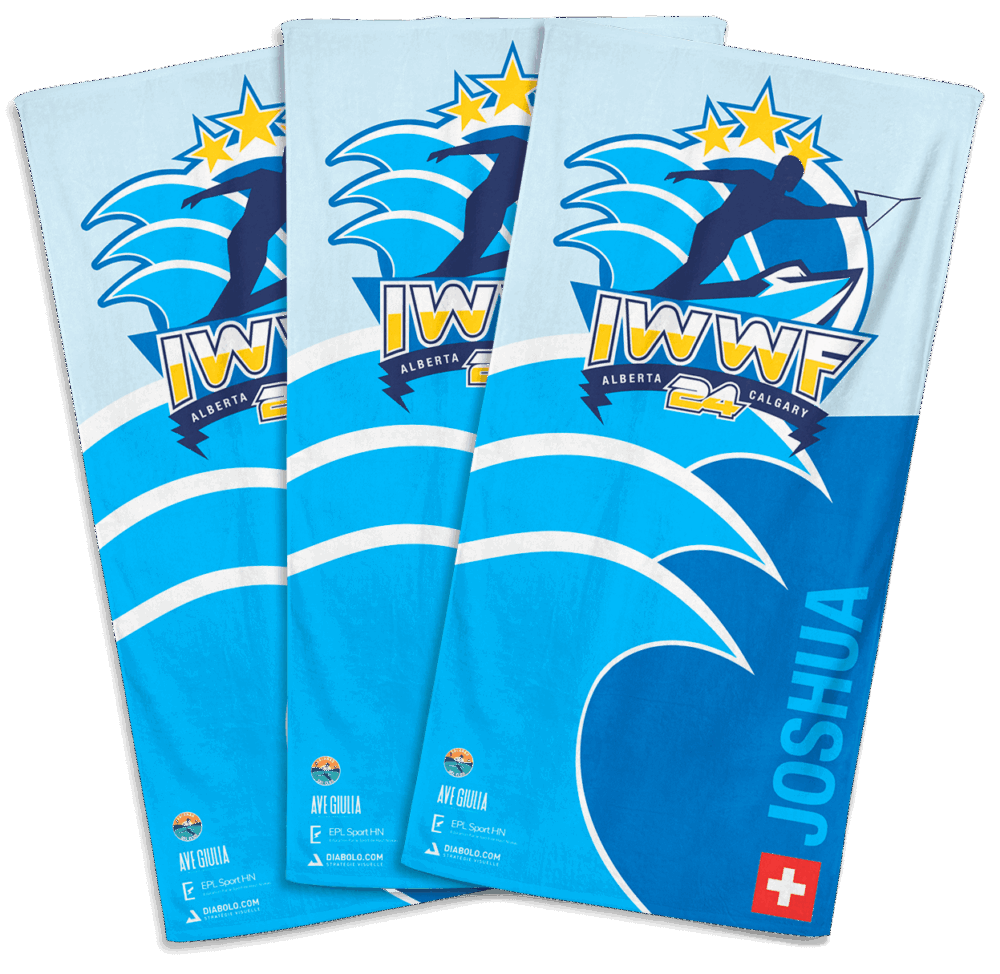 Pack de 3 serviettes de plage Joshua